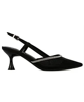 Jones New York Women's Lina Mesh Slingback Pumps