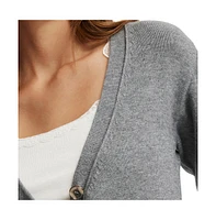 Cotton On Women's Lux V Neck Pocket Cardigan