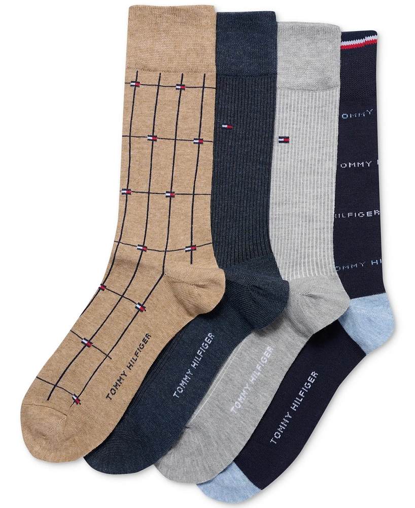 Tommy Hilfiger Men's 4pk. Dress Crew Socks