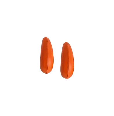 Sohi Women's The Semi-Fold Hoop Earrings