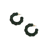 Sohi Women's The Jingle Hoop Earrings