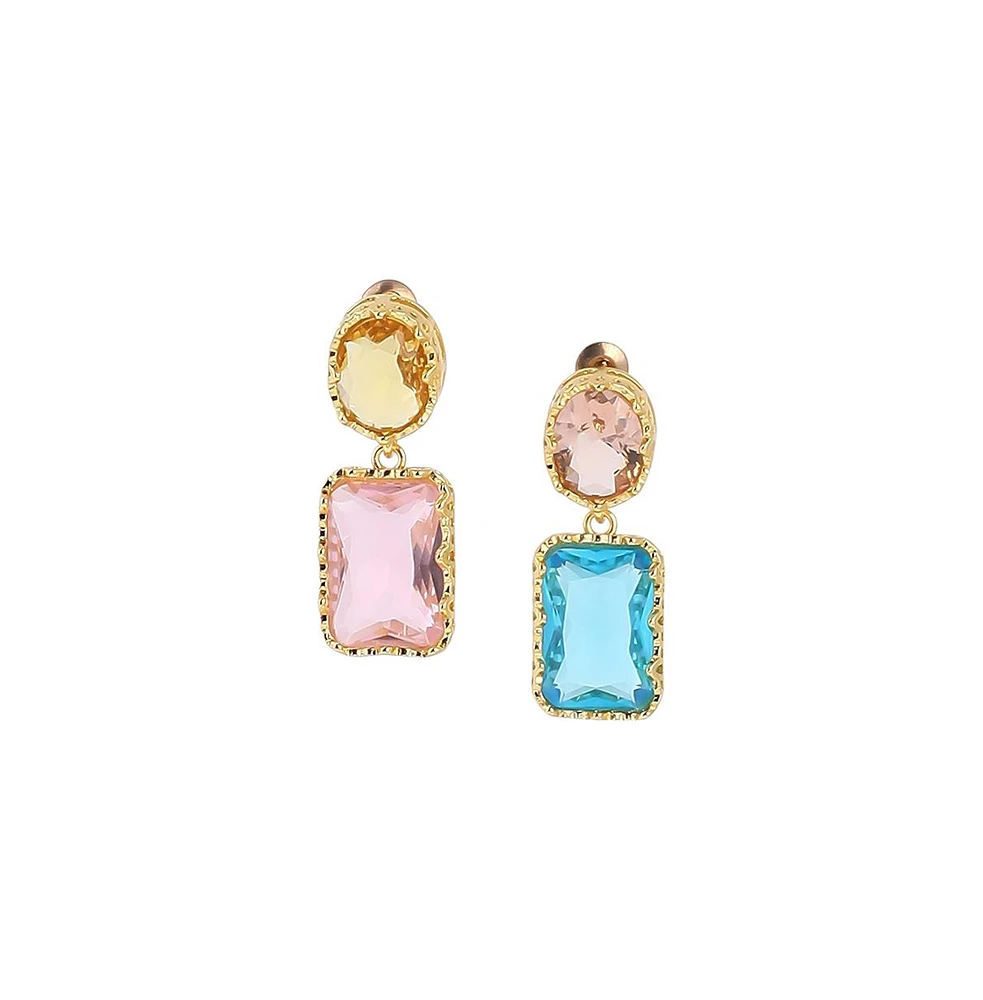 Sohi Women's The Eleanor Drop Earrings