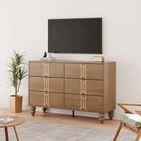 gaomon 6 Drawer Dresser With Deep Drawers For Bedroom