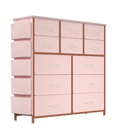 gaomon Dresser For Bedroom With 12 Drawer, Dressers & Chests Of Drawers For Hallway, Entryway, Storage Organizer Unit With Fabric, Sturdy Metal Frame,