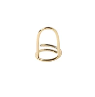 Sohi Women's Minimal Nail Ring