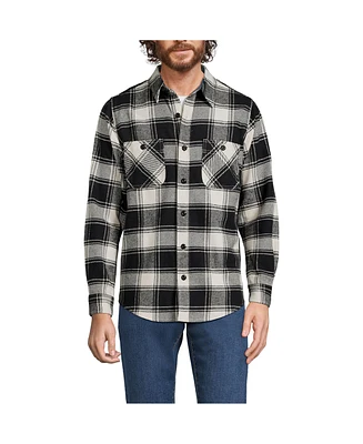 Lands' End Big & Tall Rugged Work Shirt