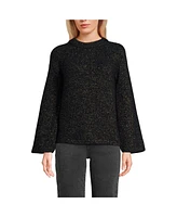 Lands' End Women's Blend Bow Back Sweater