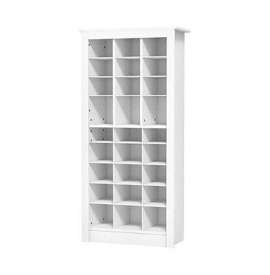 Slickblue Shoe Storage Cabinet - Stylish Organizer for Footwear in Entryway or Closet