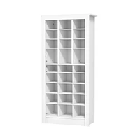 Slickblue Shoe Storage Cabinet - Stylish Organizer for Footwear in Entryway or Closet