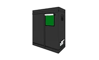 Slickblue Home Hydroponic Plant Growing Tent with Window - Dismountable Green & Black for Indoor Use