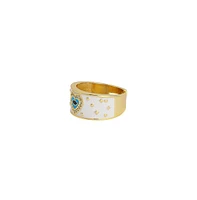 Sohi Women's The Evil Heart Finger Ring