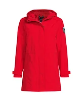 Lands' End Plus Squall Hooded Waterproof Raincoat