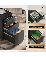 Devaise 3 Drawer Vertical File Cabinet