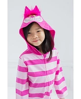 Disney Boys Alice Wonderland Cheshire Cat Zip Up Coverall Tail