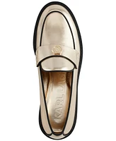 Karl Lagerfeld Paris Women's Rylyn Almond Toe Loafers