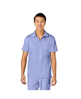 Wink Men's W123 Collar Scrub Top