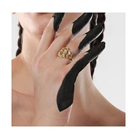 Sohi Women's The Link Statement Ring