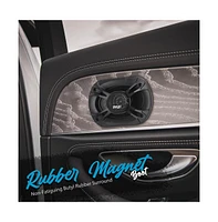 Pyle 6'' x 8'' Three-Way Triaxial Car Speaker System, 400W, Black (Pair)