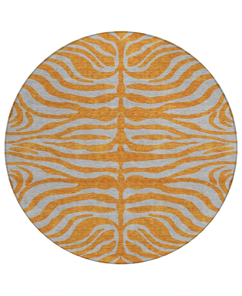 Addison Chantille Machine Washable ACN1043 8'x8' Round Area Rug