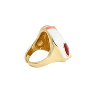 Sohi Women's The Amaryllis Statement Ring