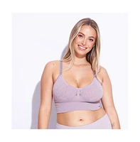 Mindd Women's The Mid V Lined Wire-free Bra