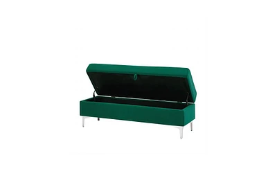 Slickblue Storage Bench for Stylish Seating and Space-Saving Organization