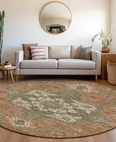 Addison Chantille Machine Washable ACN1036 8'x8' Round Area Rug