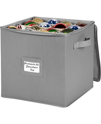 Florida Brands Christmas Ornaments Storage Box to Protect and Store up 64-3"