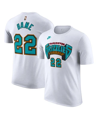 Nike Men's Desmond Bane White Memphis Grizzlies Classic Edition Name Number T-Shirt