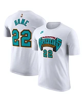 Nike Men's Desmond Bane White Memphis Grizzlies Classic Edition Name Number T-Shirt