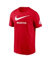 Nike Men's Scarlet Ohio State Buckeyes Campus Mascot T-Shirt