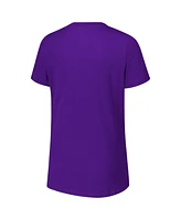 G-iii 4Her by Carl Banks Women's Purple Minnesota Vikings Post Season V-Neck T-Shirt