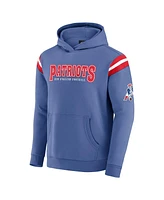 Fanatics Men's Royal New England Patriots Nfl Football Pullover Hoodie