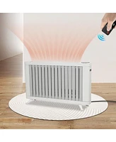 Slickblue 1500W Electric Baseboard Heater with Adjustable Thermostat for Efficient Space Heating