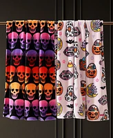 Betsey Johnson Halloween Ultra Soft Plush Fleece Throw, 70" X 50"