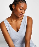 State of Day Women's Ribbed Loungewear Sweater Pajama Set Xs-3X, Exclusively at Macy's