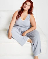 State of Day Women's Ribbed Loungewear Sweater Pajama Set Xs-3X, Exclusively at Macy's