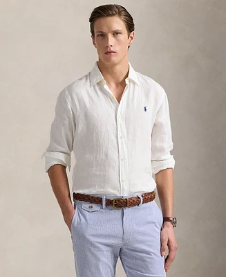 Polo Ralph Lauren Men's Classic Fit Linen Shirt