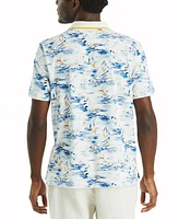 Nautica Men's Classic Fit Printed Polo Shirt