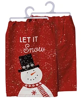 Primitives by Kathy Let It Snow Nordic Kitchen Towel