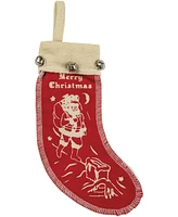 Primitives by Kathy Retro Christmas Felt Stocking Ornaments