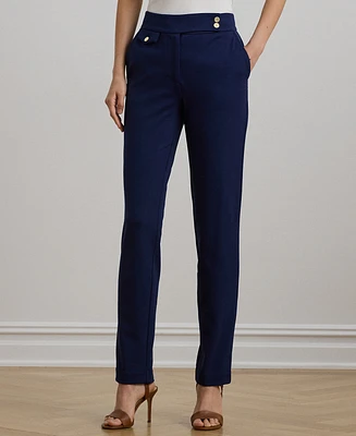 Lauren Ralph Petite Ponte Ankle Pants