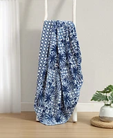 Closeout! Tommy Bahama Home Lanikai Fronds Flannel Blanket, Twin
