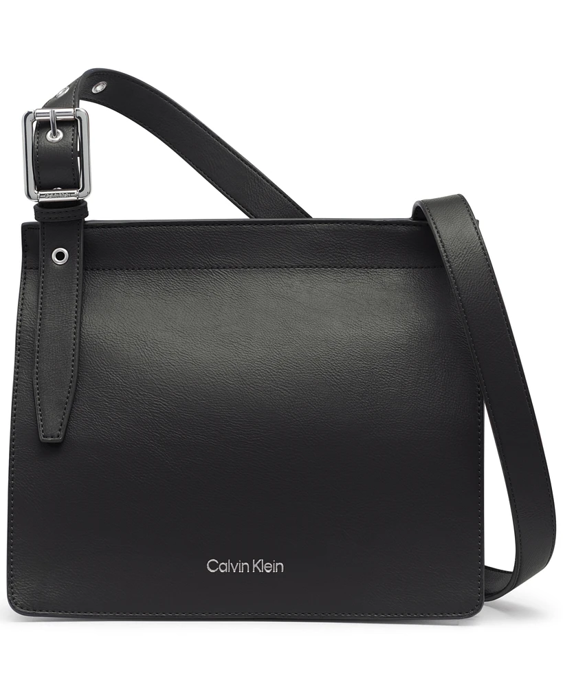 Calvin Klein Havana Flap Small Messenger Bag