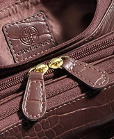 Giani Bernini Small Croc Dasher Crossbody, Exclusively at Macy's