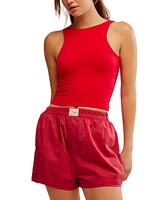 Free People Women's Clean Lines Cropped Camisole Top