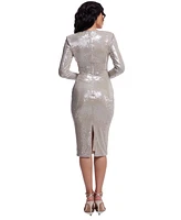 Dress the Population Women's Emmalyn Sequin Midi