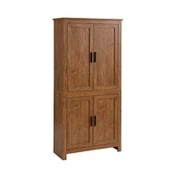 Slickblue Oak Storage Cabinet - Stylish and Durable Organizer for Home or Office Use