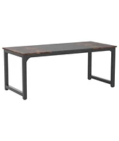 Tribesigns 71"x31.5" Dining Table, Industrial for 6