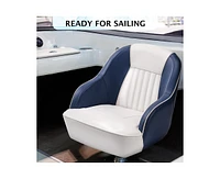 gaomon Pontoon Boat Seat,Captain Bucket Seat With Thickened Sponge Padding,Boat Captains Chairs,Fishing Boat Seats, Boat Bucket Seat for Fishing Boat